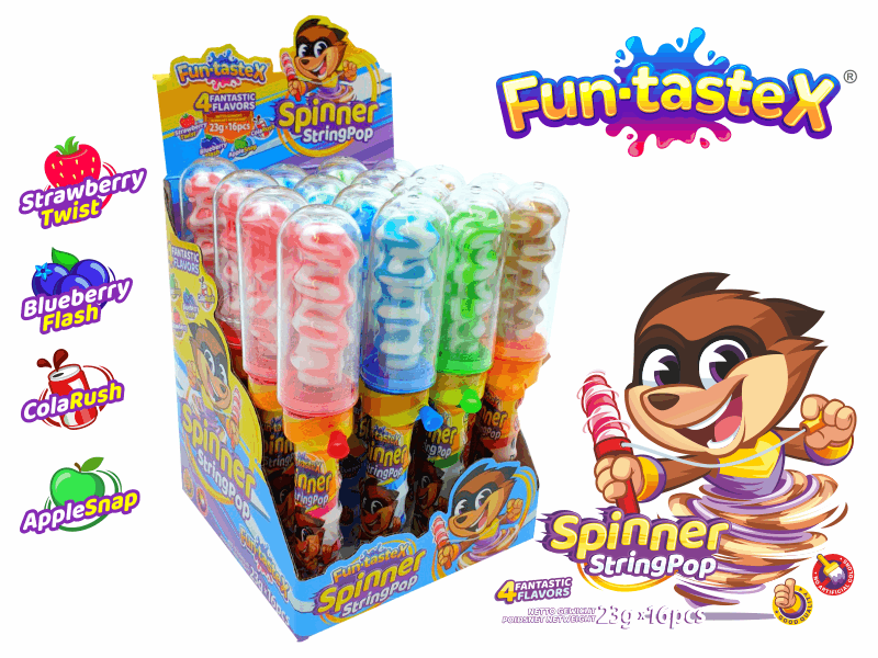 Candies Fun-tasteX Spinner Candy