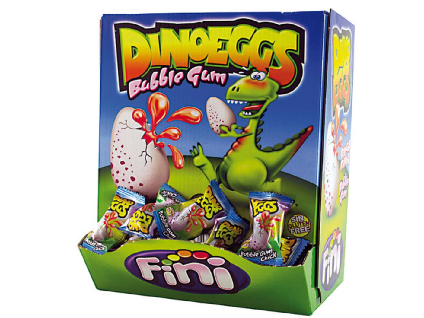Bubble Gum Fini Dino Eggs 200pc