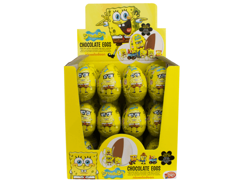 Chocolate Sponge Bob Choco Eggs