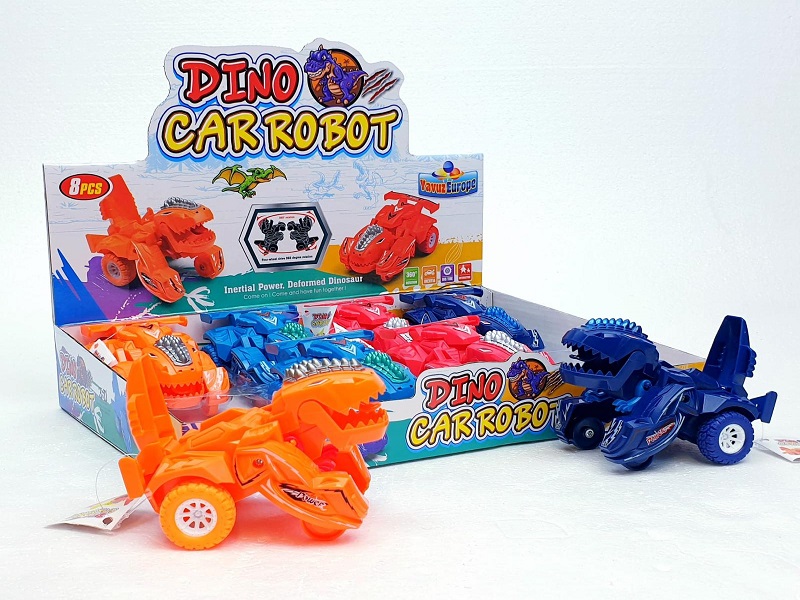 Candy Toys Dino Car Robot