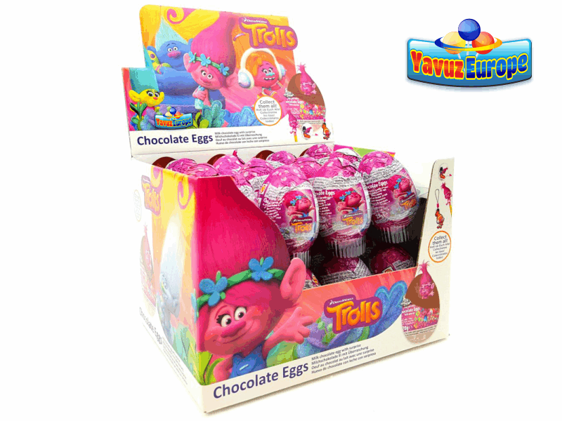 Chocolate Trolls Chocolate Eggs
