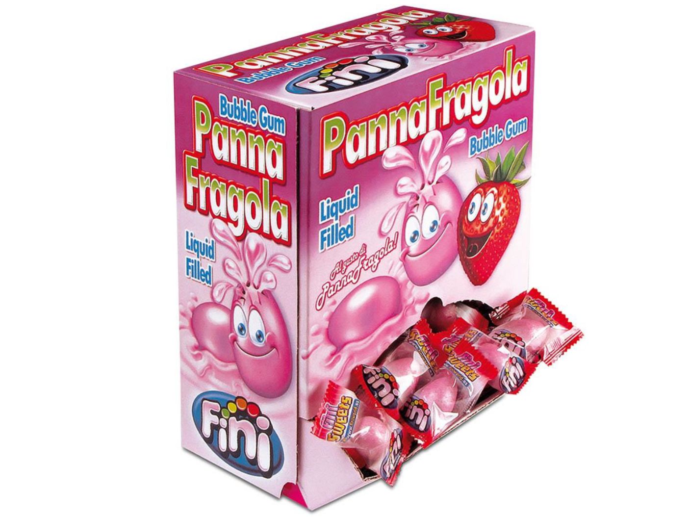 Bubble Gum Fini Panna Fragola