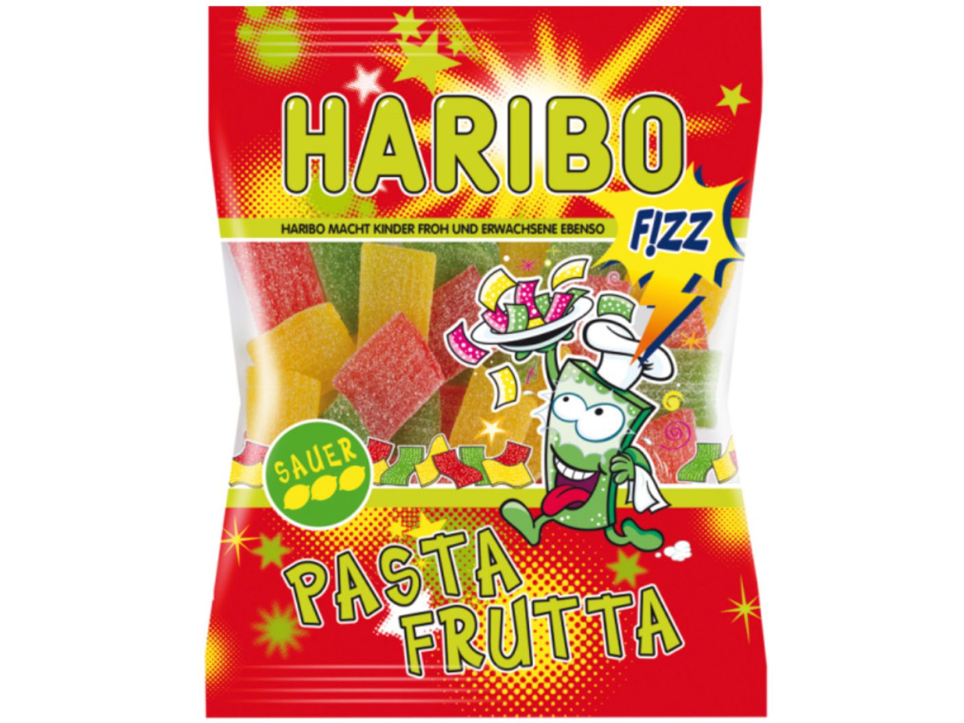 Gummies Haribo Pasta Frutta 75g