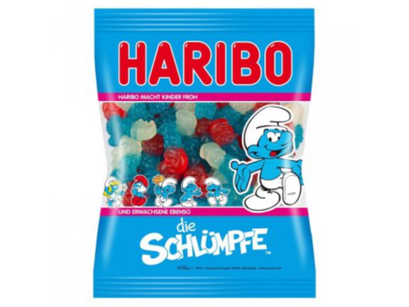 Gummies Haribo Smurfen 75g